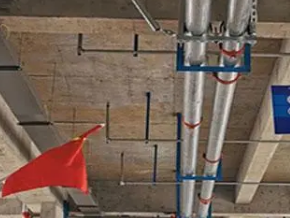 科尔沁左翼后管廊支架的安装方法
